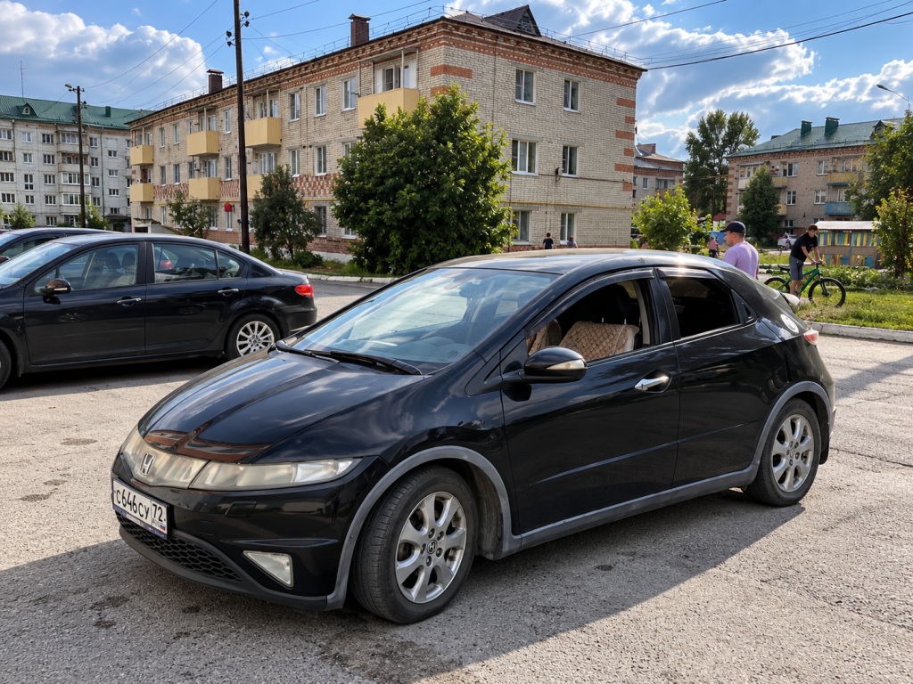 Автомобиль с неисправностью